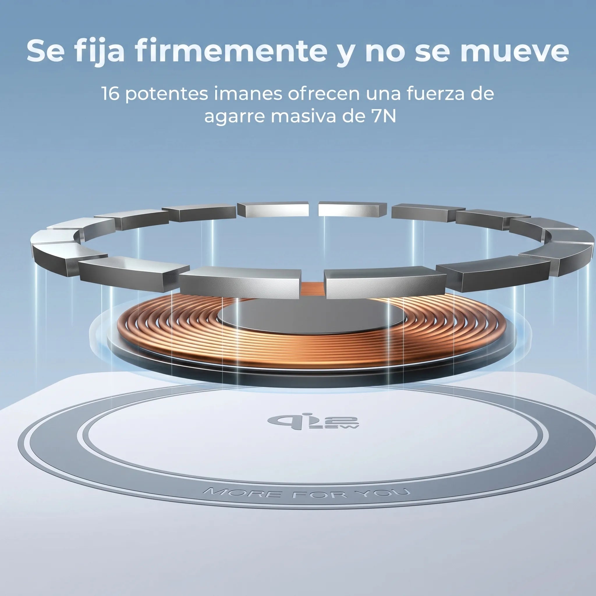Base de carga 3 en 1 25W UGREEN Magflow para iPhone