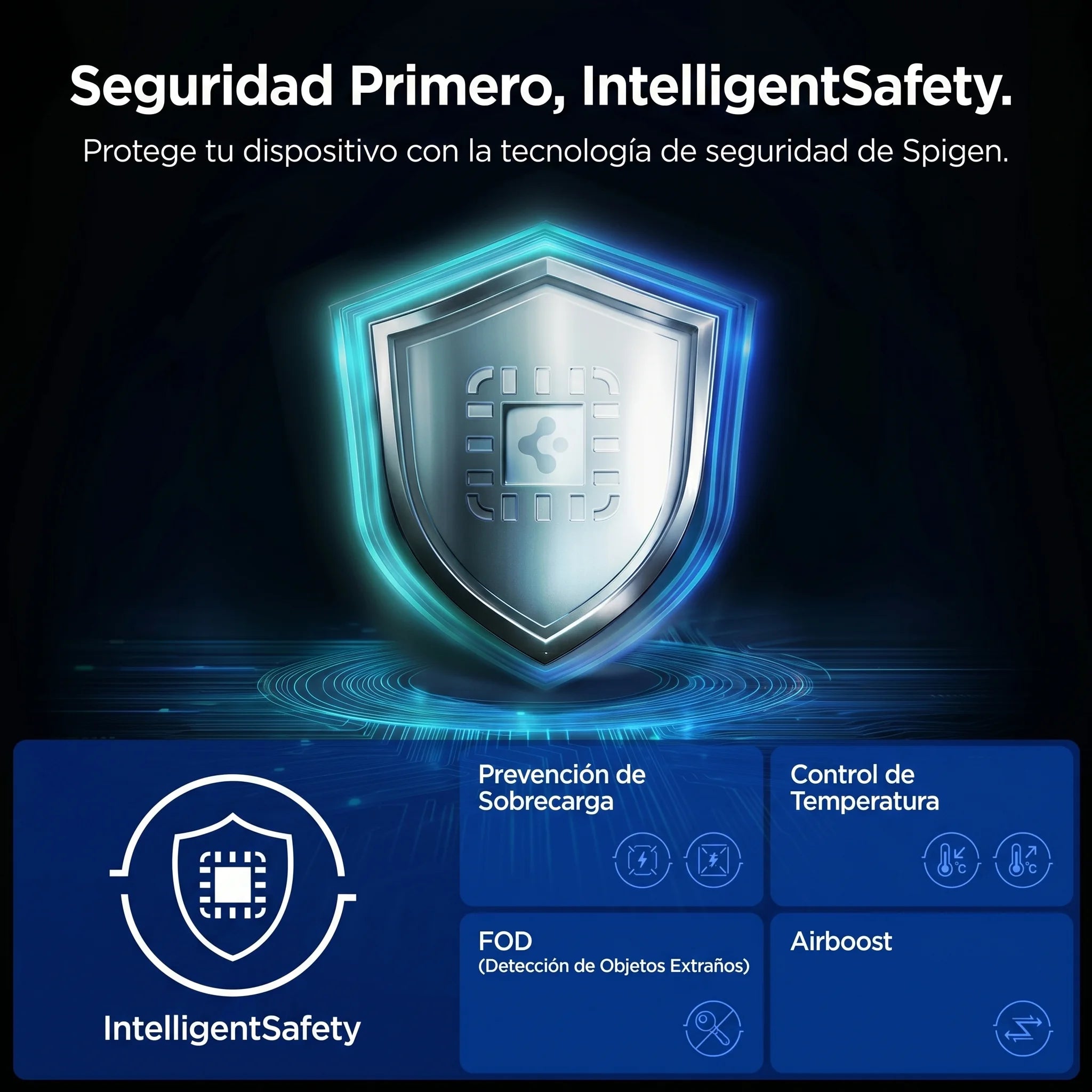 Spigen Cargador Inalámbrico Magnético 2 En 1 Qi2.2 25W