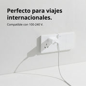 Cargador Xiaomi 20W + Cable Type-C a Lightning