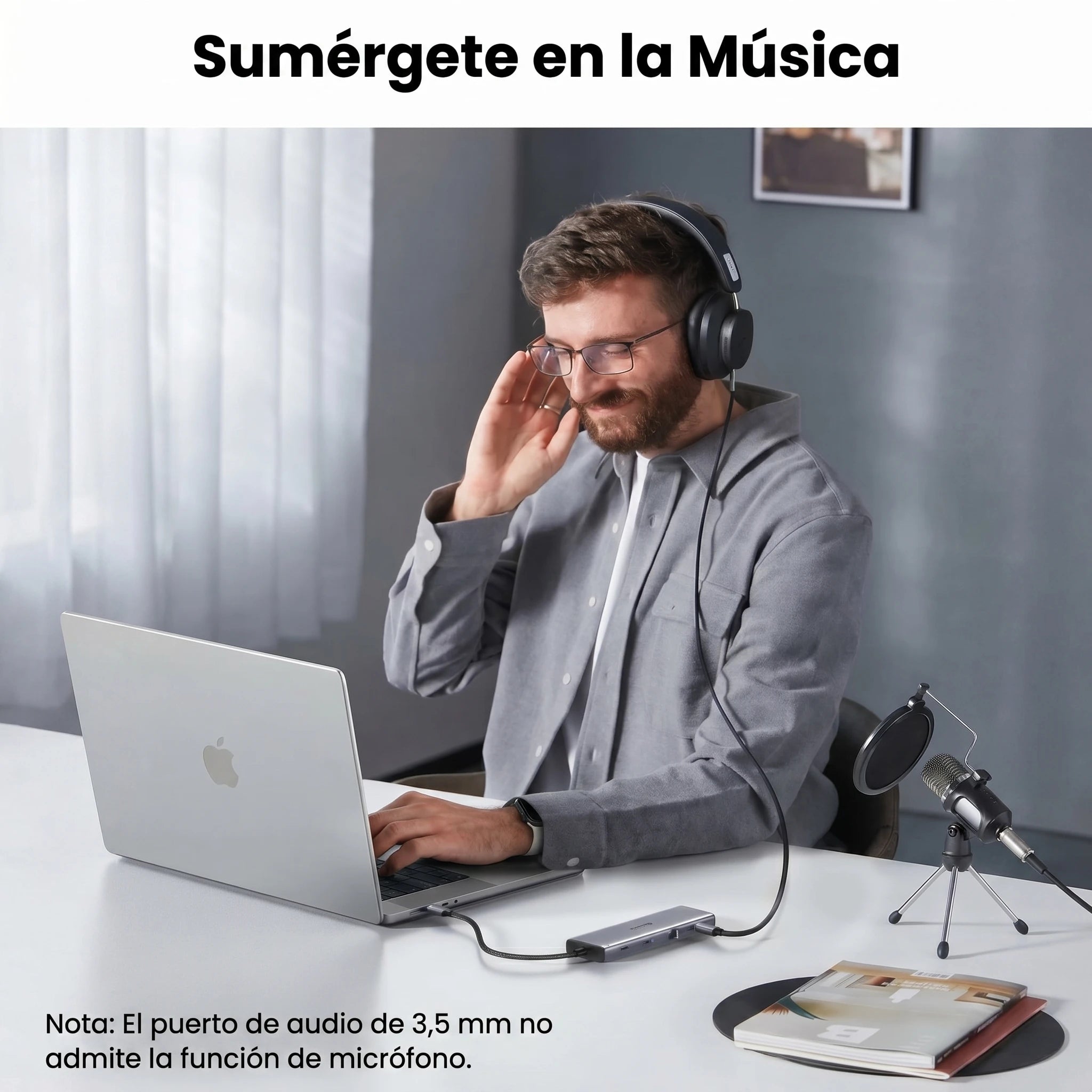 ADAPTADOR USB-C UGREEN 10 EN 1 - 15601
