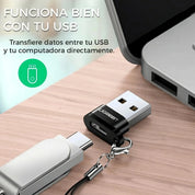 UGREEN adaptador USB-A a USB-C OTG US280 para datos y carga