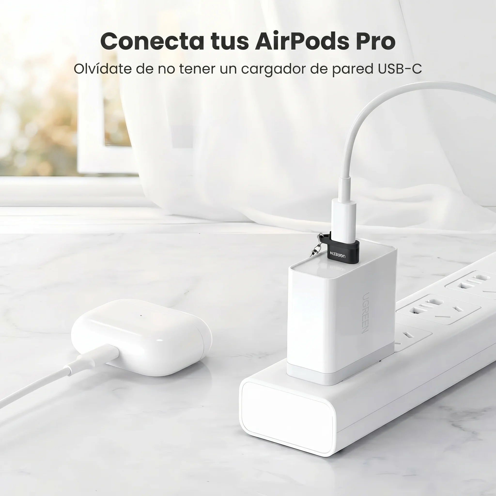 UGREEN adaptador USB-A a USB-C OTG US280 para datos y carga