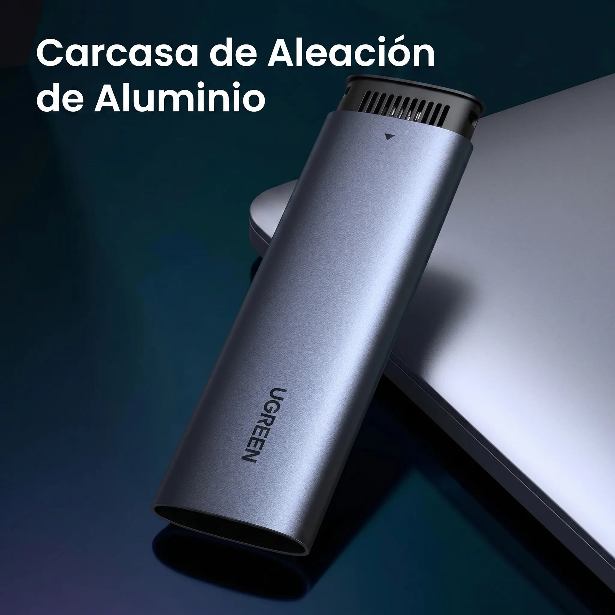 UGREEN carcasa USB-C para SSD M.2 NGFF con cable 50cm