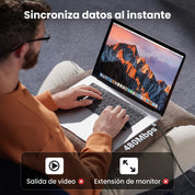 Cable UGREEN USB-C a USB-C de carga rápida (US261 / 50150) 1M 60W