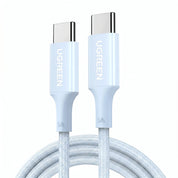 UGREEN cable USB-C a USB-C 1M 60W 3A carga rápida y datos - Blue