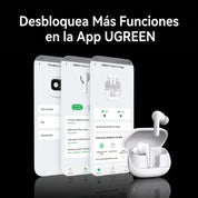 UGREEN EchoBuds Magic Active Noise Cancelling Earbuds with Smart Touchscreen