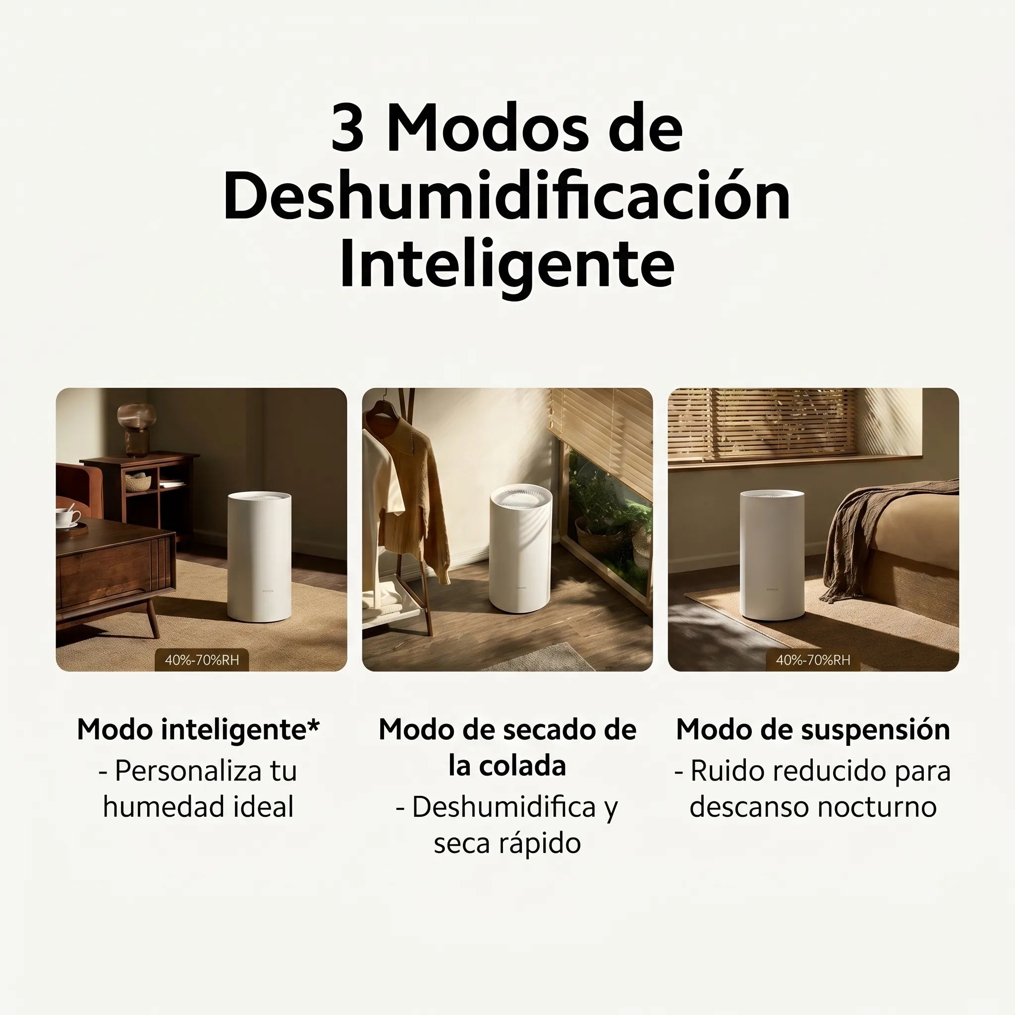 Xiaomi Smart Dehumidifier Lite - deshumidificador inteligente 13L/día