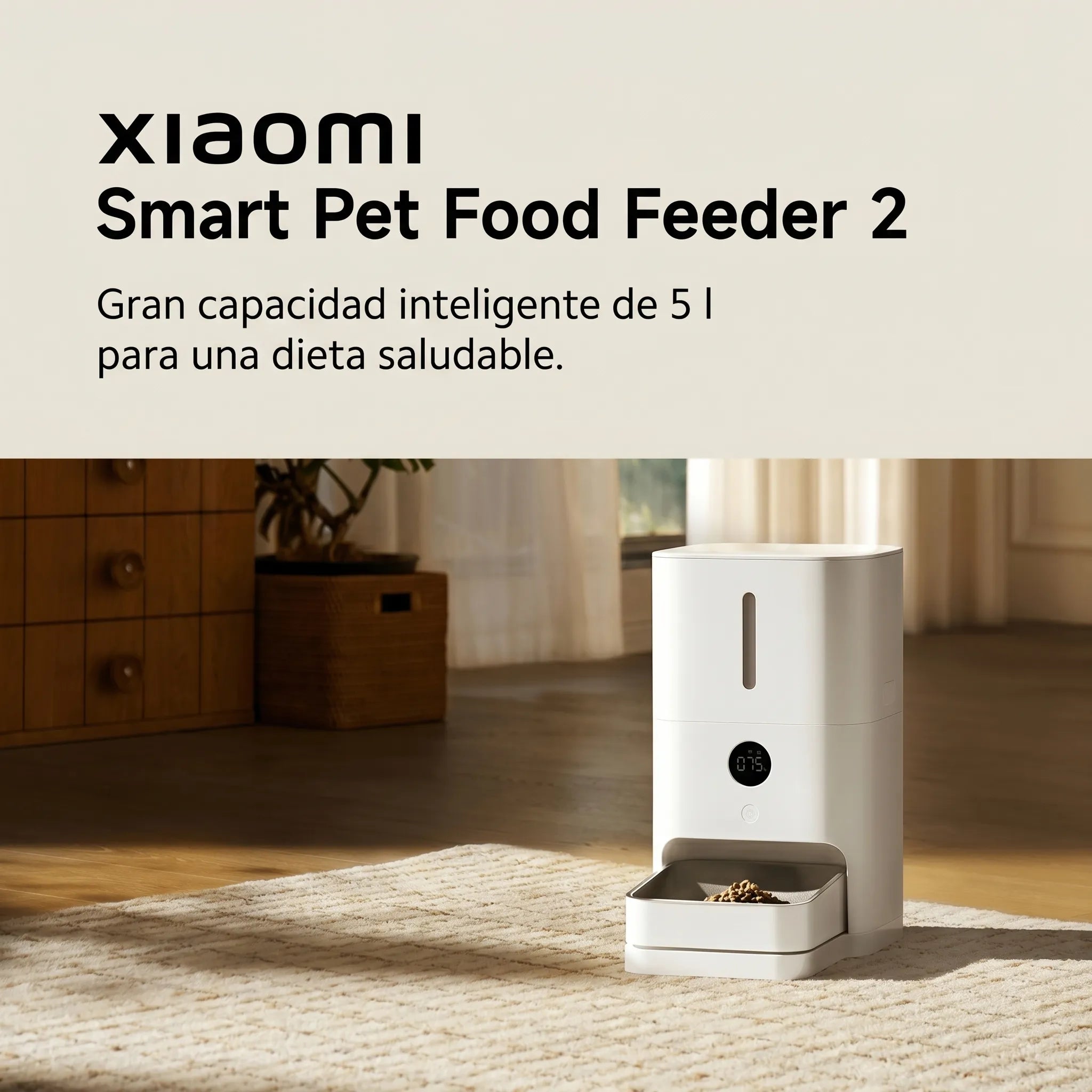 Xiaomi Smart Pet Food Feeder 2 - comedero inteligente de 5L