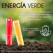 Xiaomi AAA Rainbow Batteries 10 Count - pilas AAA alcalinas