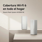 Xiaomi Mesh System AX3000 NE (2 Pack) - router mesh Wi-Fi 6 de 3000Mbps