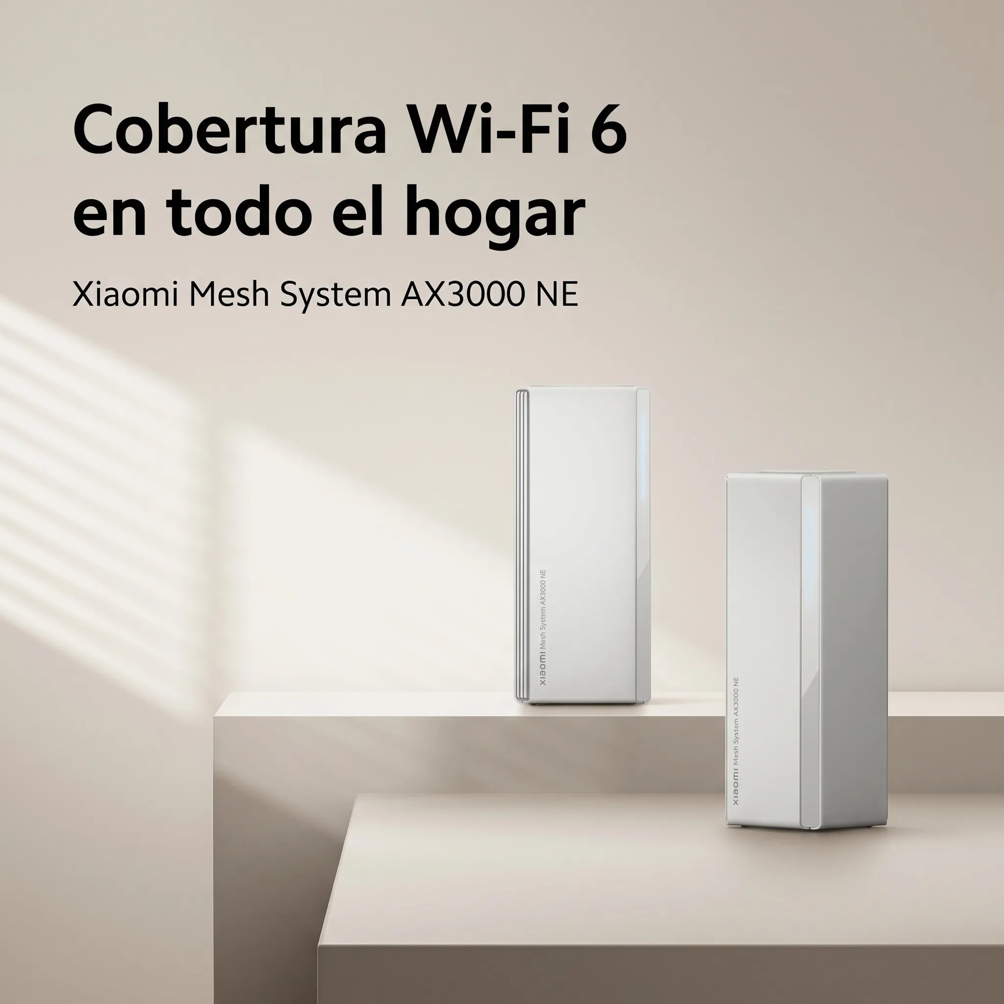Xiaomi Mesh System AX3000 NE (2 Pack) - router mesh Wi-Fi 6 de 3000Mbps