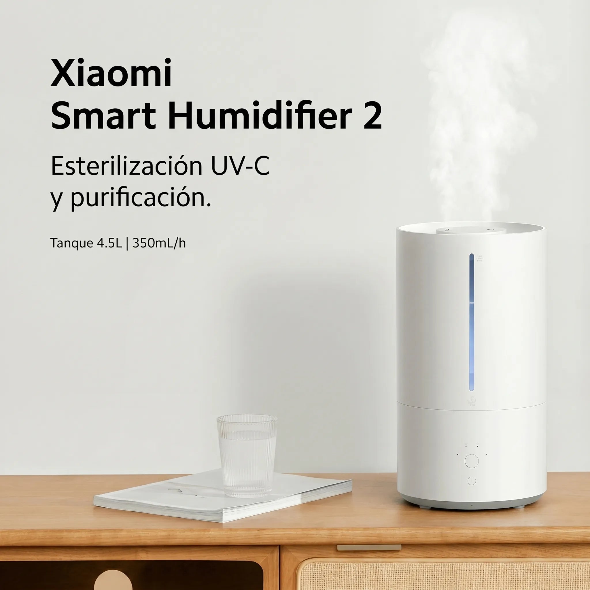 Xiaomi Smart Humidifier 2 - humidificador inteligente UV-C 4.5L
