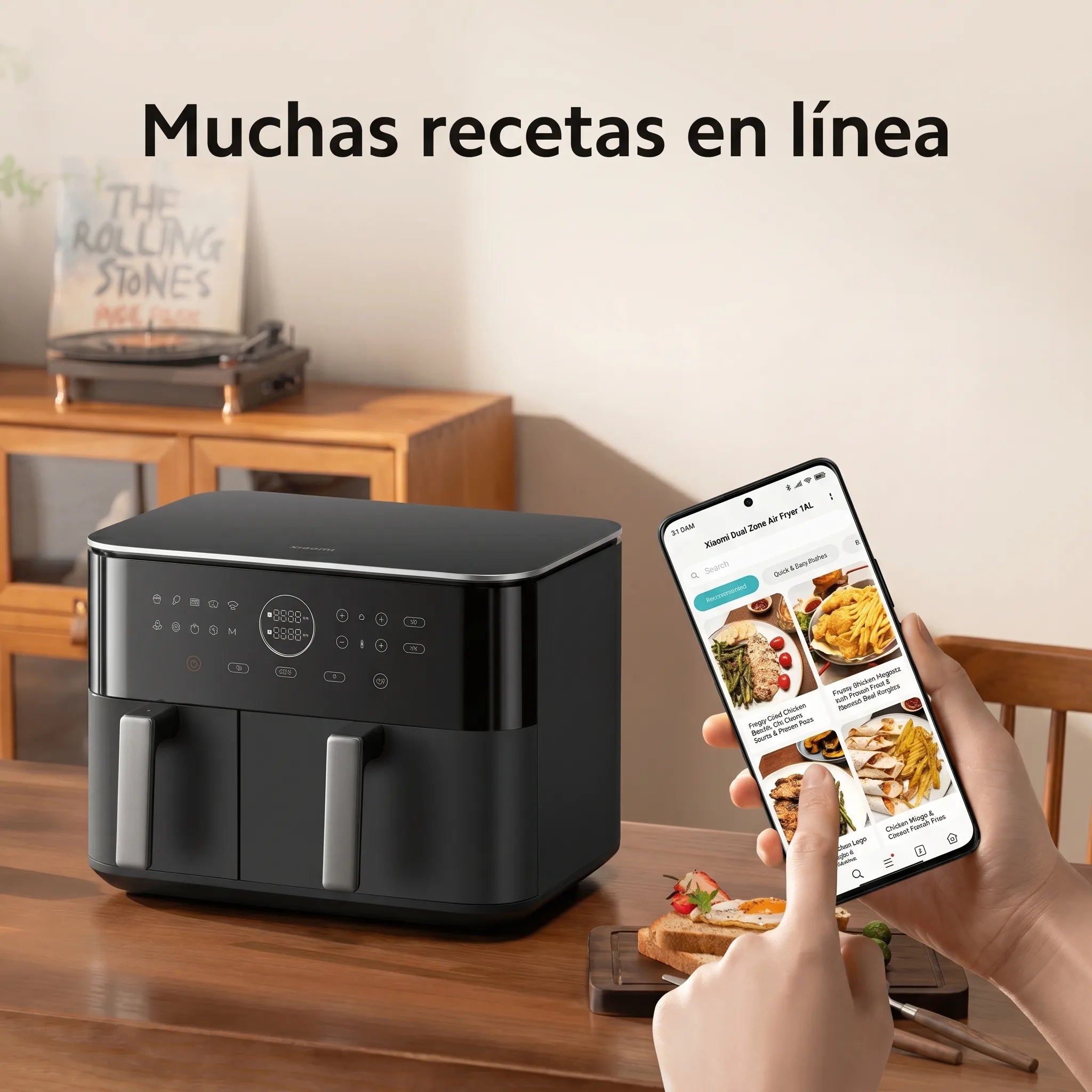 Xiaomi Dual Zone Air Fryer 10L - freidora de aire doble zona 2700W
