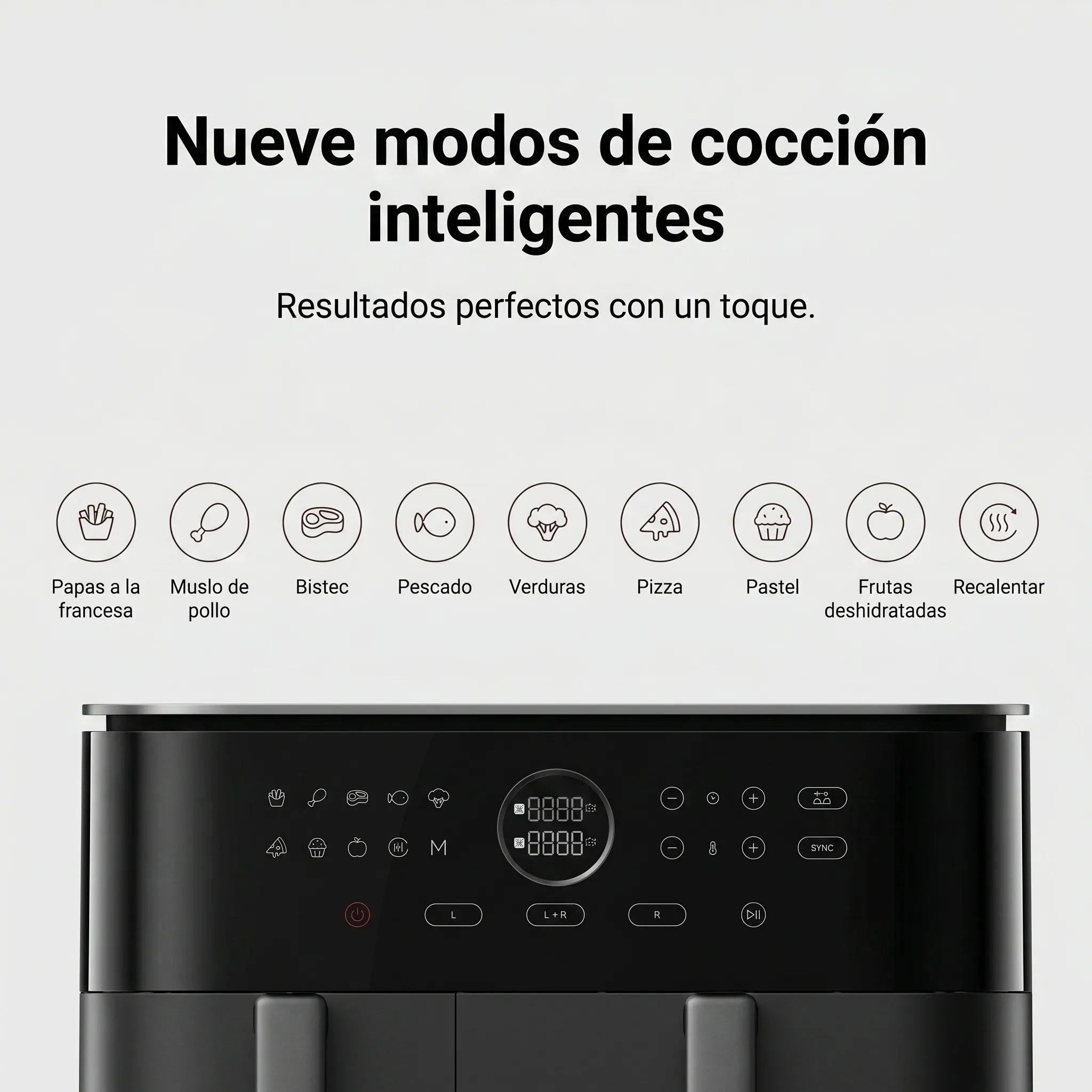 Xiaomi Dual Zone Air Fryer 10L - freidora de aire doble zona 2700W