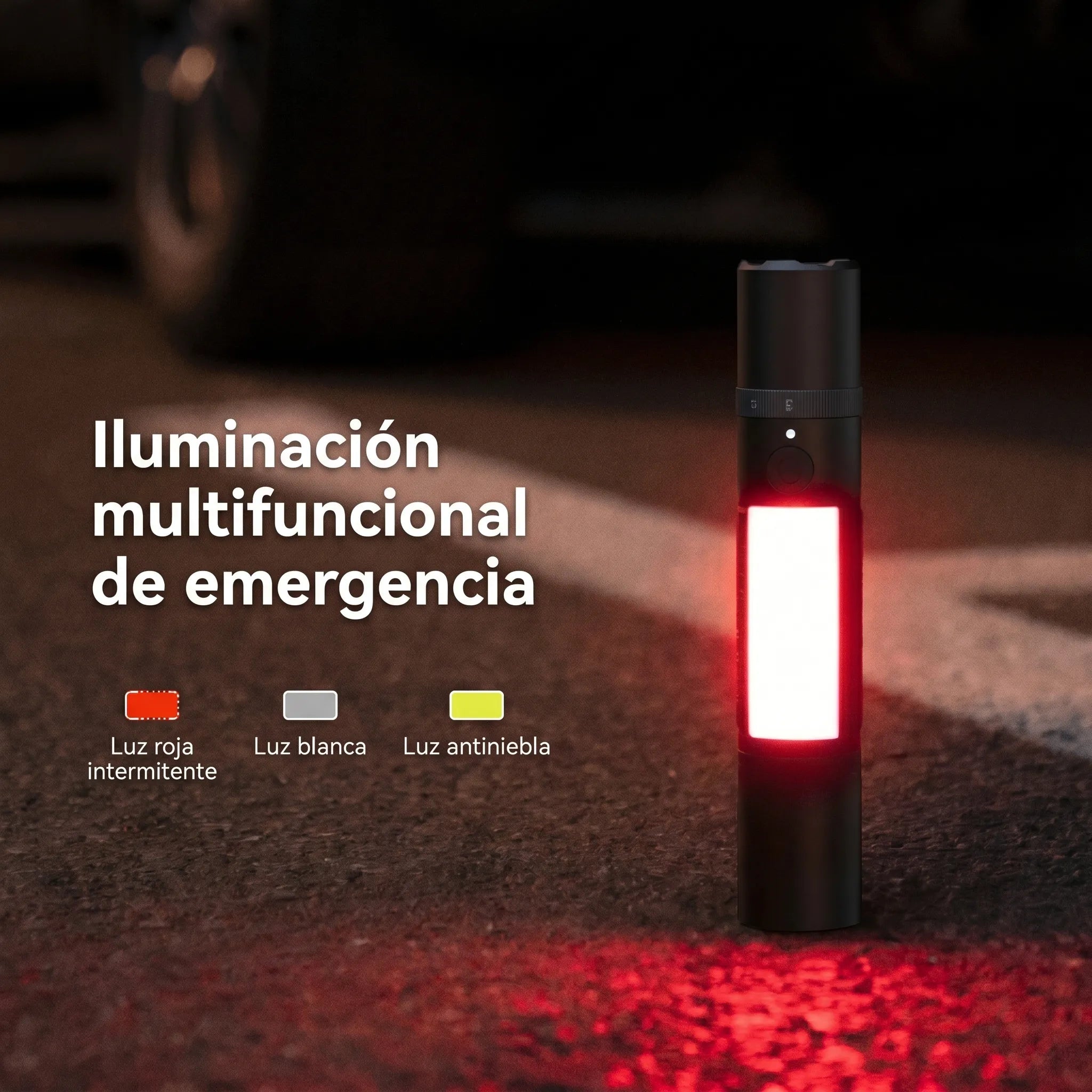 Xiaomi Multi-function Flashlight - linterna recargable multifunción