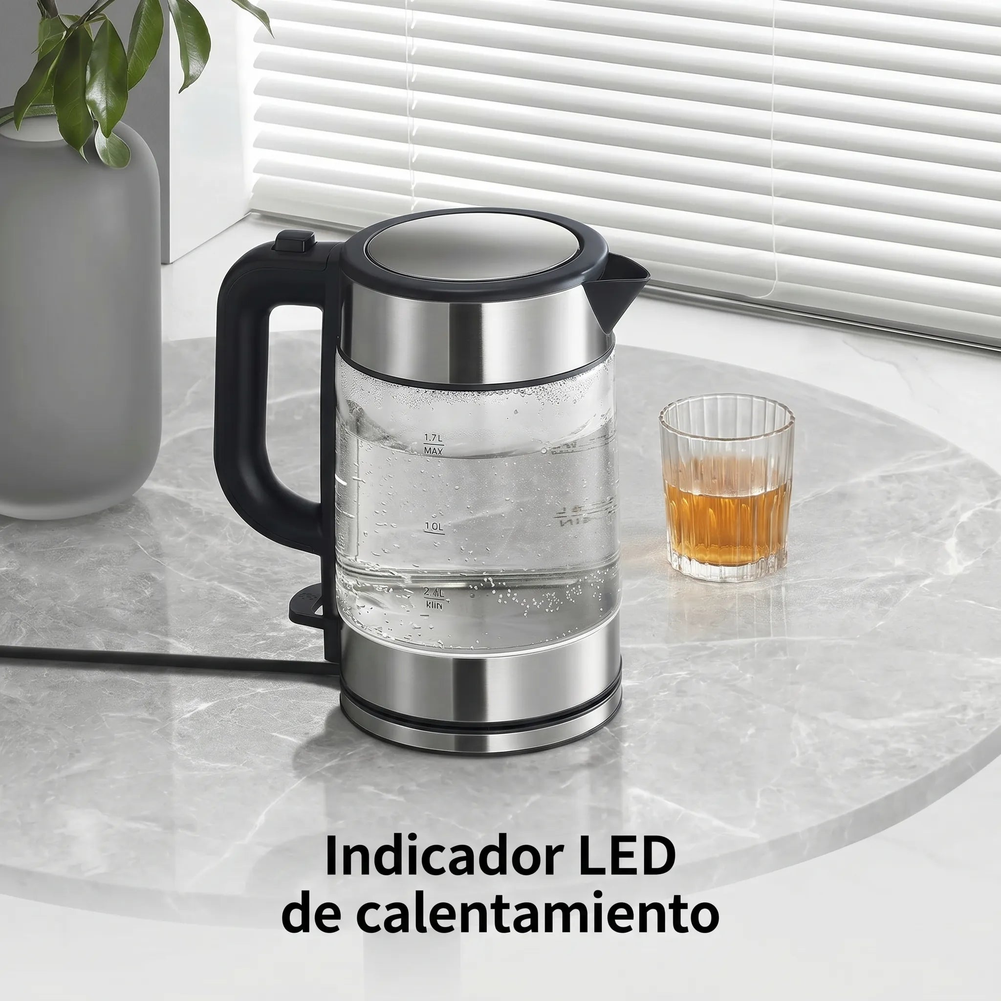 Xiaomi Electric Glass Kettle - Hervidor de vidrio resistente y ebullición rápida