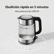 Xiaomi Electric Glass Kettle - Hervidor de vidrio resistente y ebullición rápida