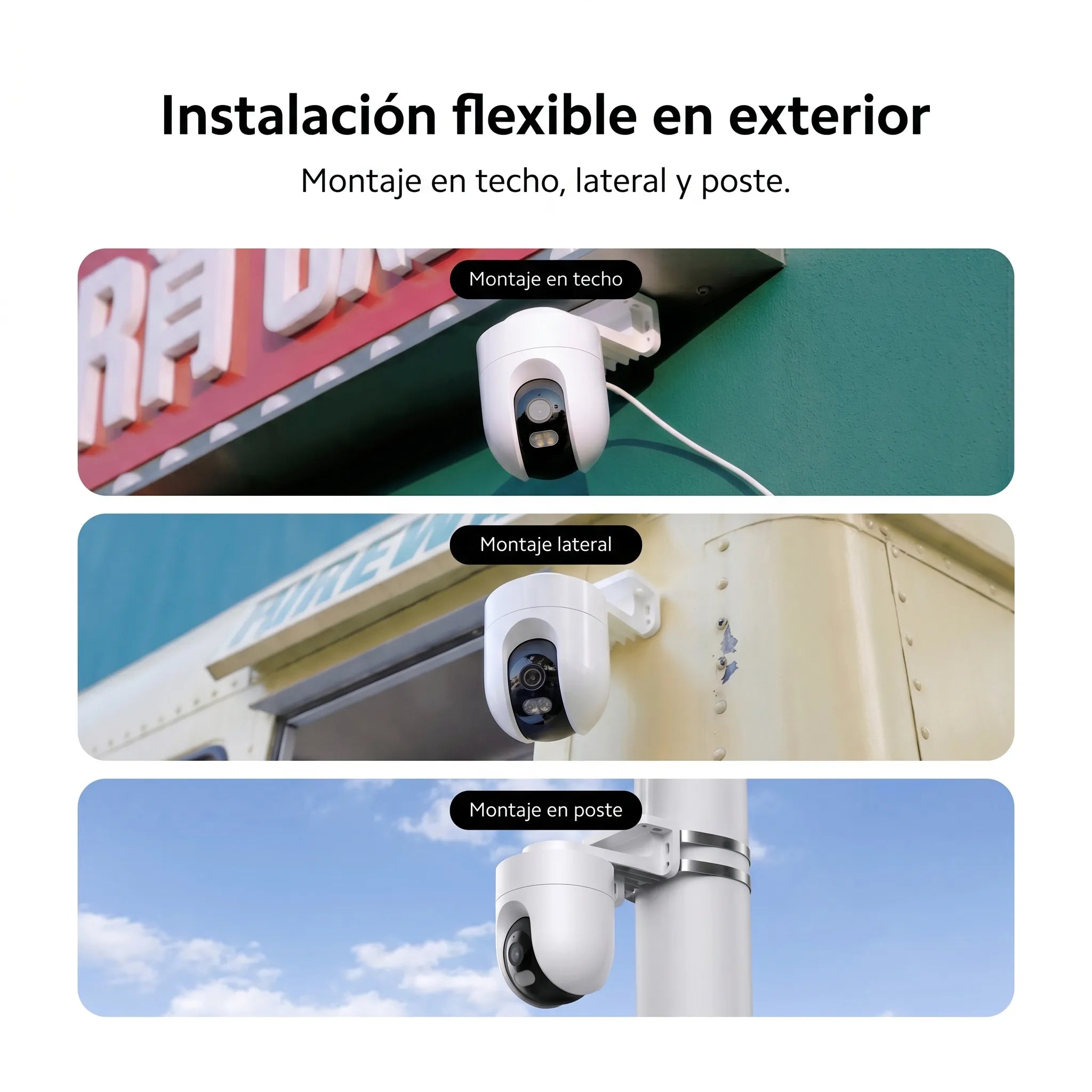 Xiaomi Outdoor Camera CW400 - cámara exterior 2.5K con IA