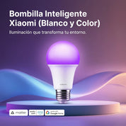 Xiaomi Smart LED Bulb White and Color - foco inteligente E27 820 lm