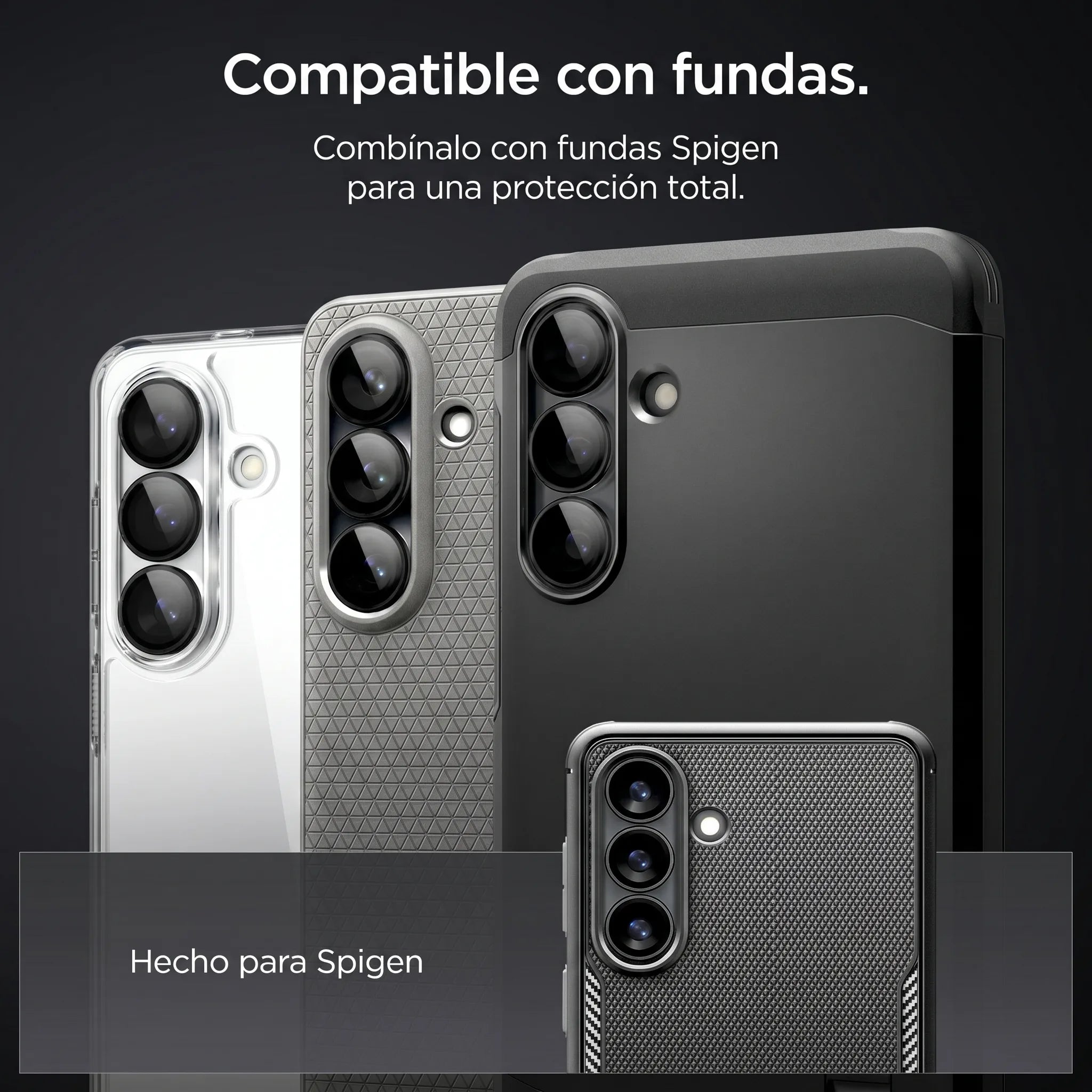 Protector de Cámara Spigen Ez Fit Optik Galaxy S26 Plus (2 UND)