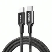 UGREEN cable USB-C a USB-C 2M 60W 3A carga y datos L501 - Black