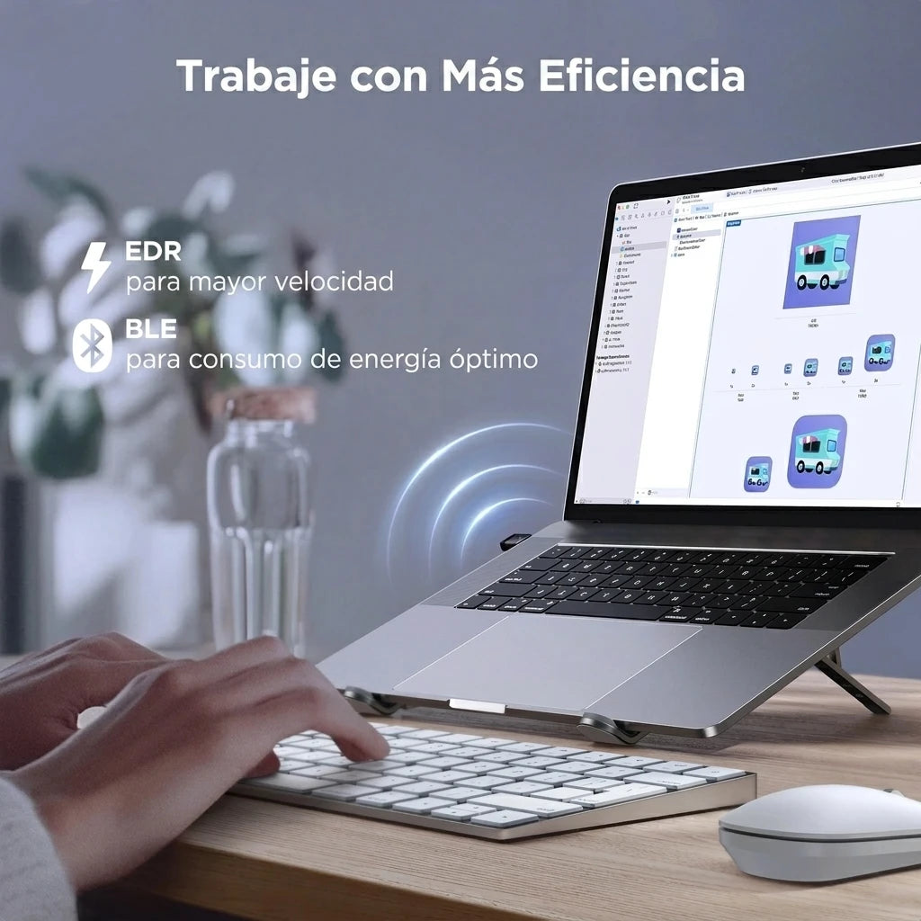 UGREEN CM748 - adaptador Bluetooth 6.0 USB para PC