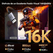 UGREEN DP131 - cable DisplayPort 2M 16K 60Hz