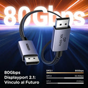 UGREEN DP131 - cable DisplayPort 2M 16K 60Hz