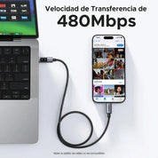 UGREEN L509 - cable USB-C a USB-C 3M 100W 5A