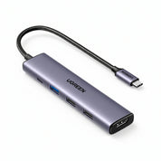 UGREEN hub USB-C 5 en 1 con HDMI 4K y carga PD