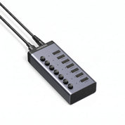 Hub Usb Ugreen 7 Puertos Cm481 (90305) Usb 3.0, Switch Independientes