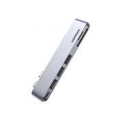 UGREEN CM251 60560 Adaptador HUB 6 en 2 USB-C a 3USB 3.0 SD TF