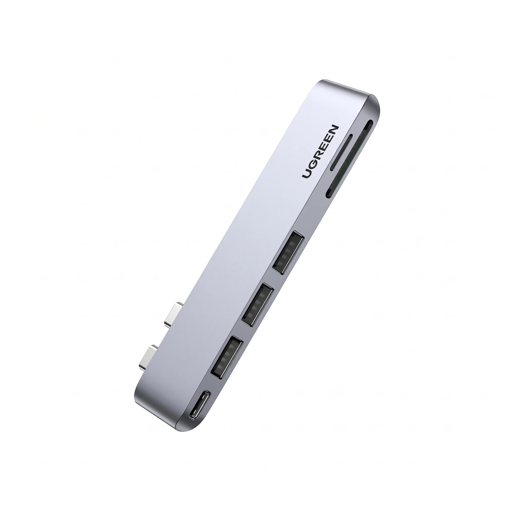 UGREEN CM251 60560 Adaptador HUB 6 en 2 USB-C a 3USB 3.0 SD TF