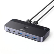 UGREEN switch USB-C 2 equipos con 4 puertos USB 3.0