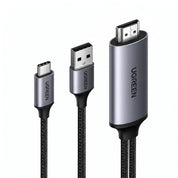 UGREEN HDMI to USB-C 4K 60Hz 2 Meter Cable With USB Power Cable
