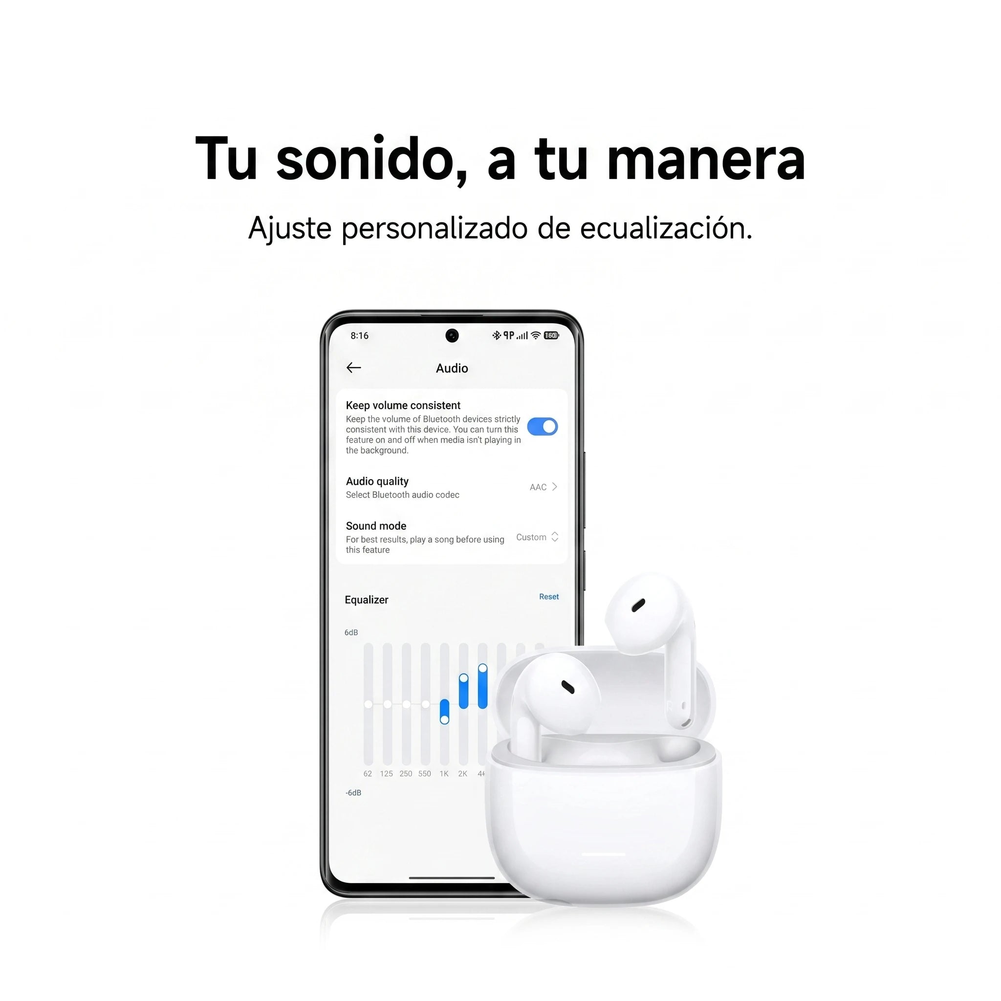 REDMI Buds 8 Active - audífonos Bluetooth con driver 14.2mm