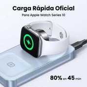 UGREEN MagFlow Qi2 25W - cargador inalámbrico 3 en 1