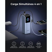 UGREEN Nexode 25000mAh 200W - power bank con cable integrado