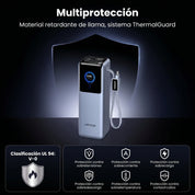 UGREEN Nexode 25000mAh 200W - power bank con cable integrado