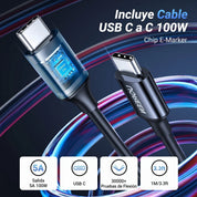 UGREEN EC705 - cargador de auto USB-C y USB-A 130W