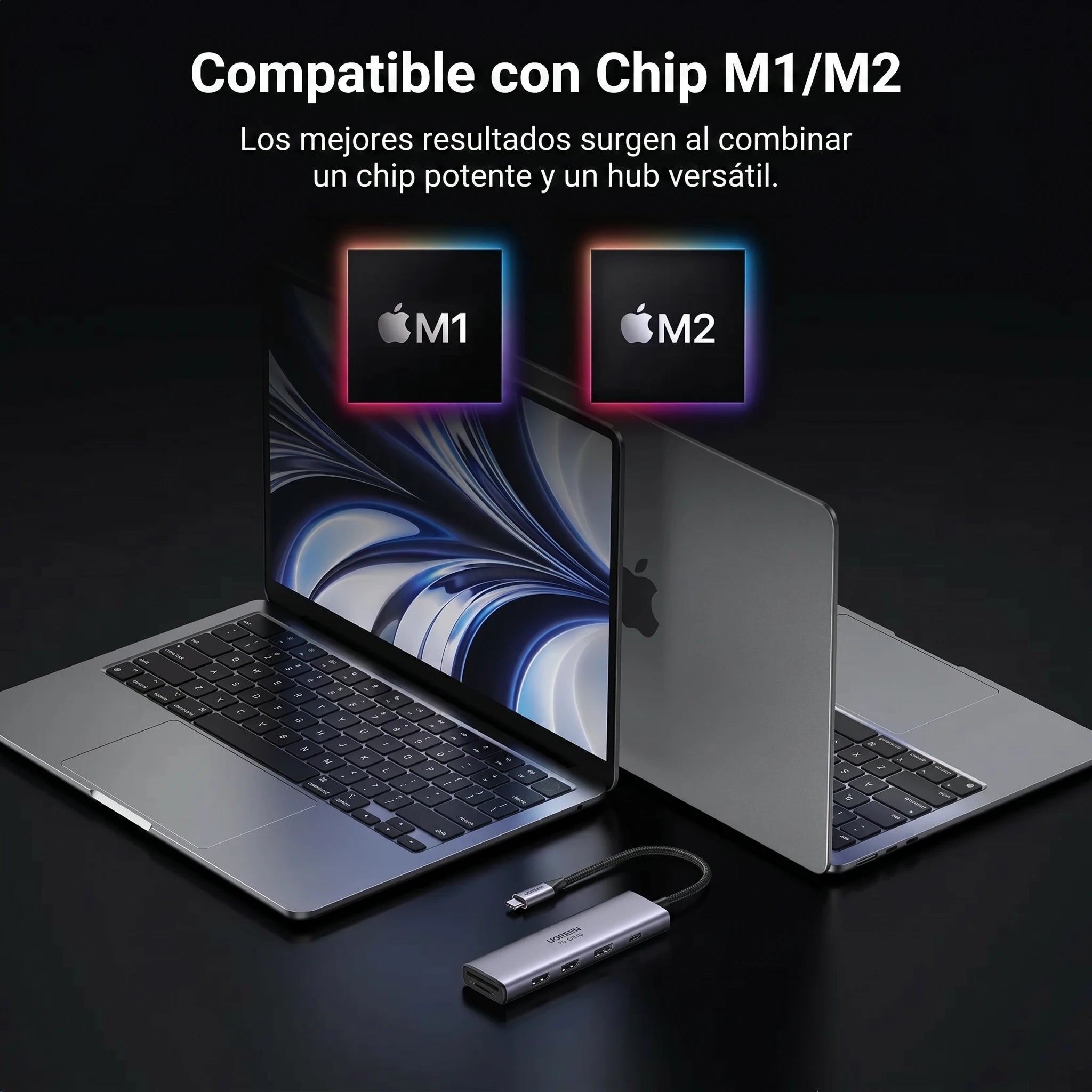 UGREEN CM511 - hub USB-C 6 en 1 HDMI 4K 60Hz