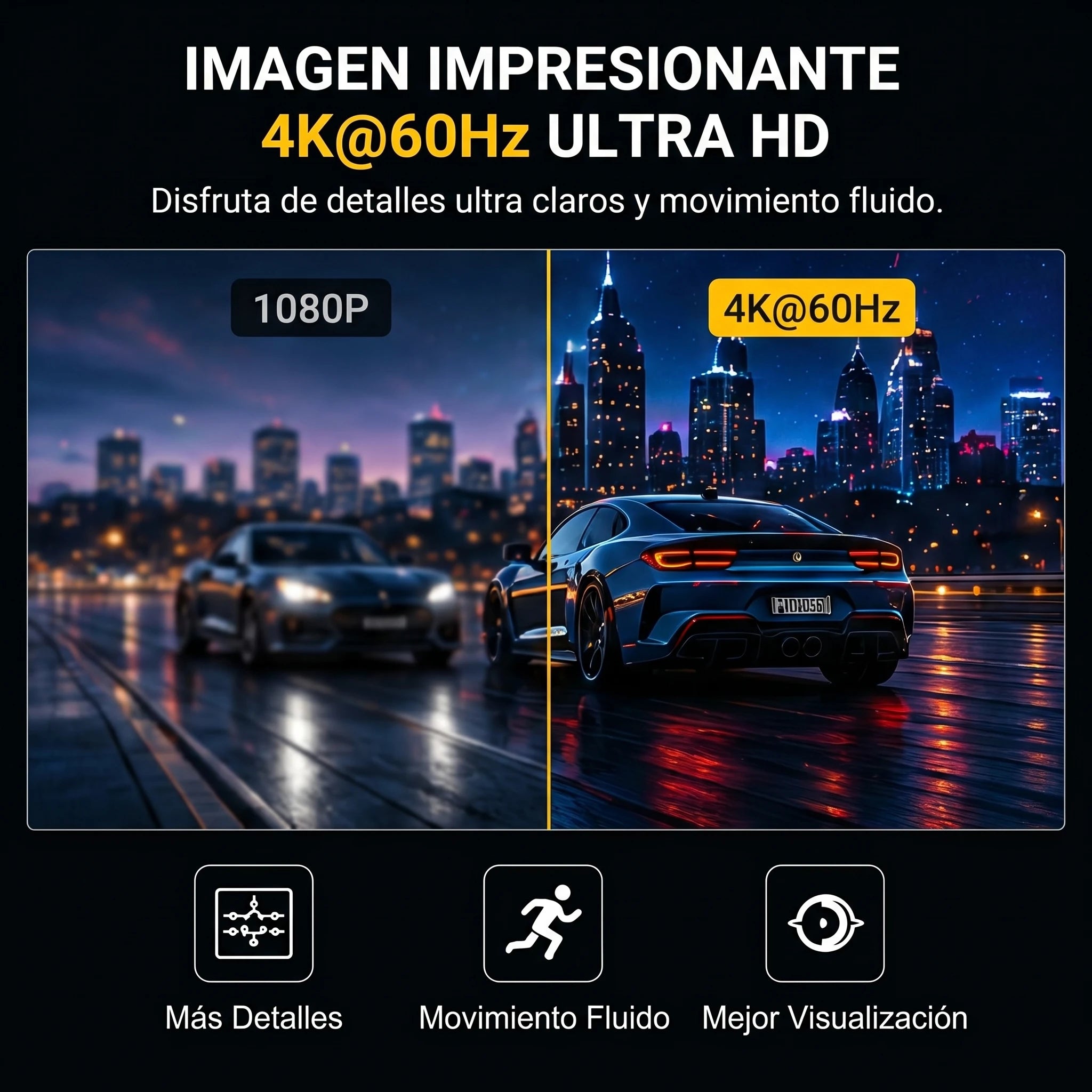 UGREEN HD101 - cable HDMI 2.0 2M 4K 60Hz