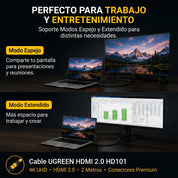 UGREEN HD101 - cable HDMI 2.0 2M 4K 60Hz