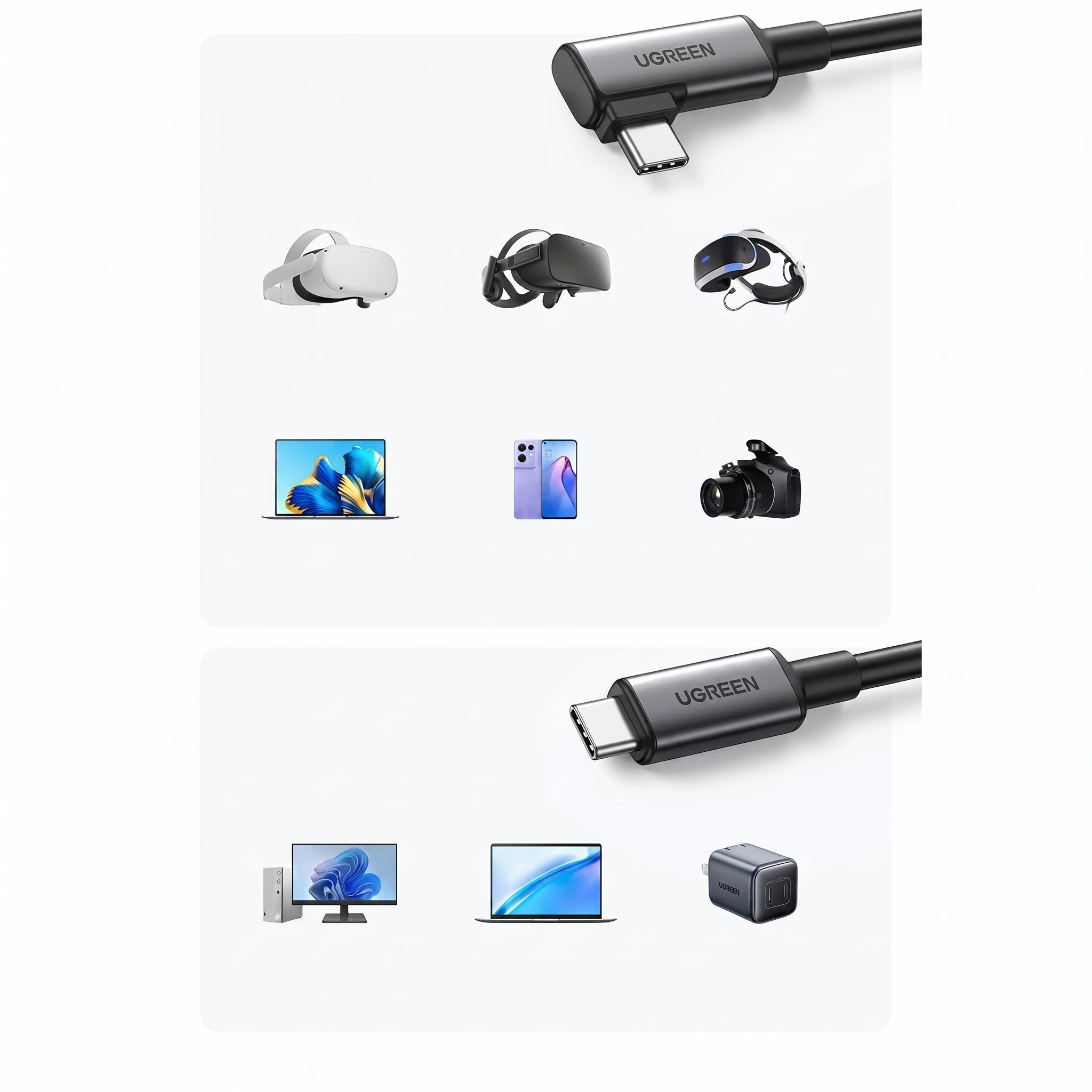 UGREEN US551 - cable USB-C a USB-C 5M 60W 3A