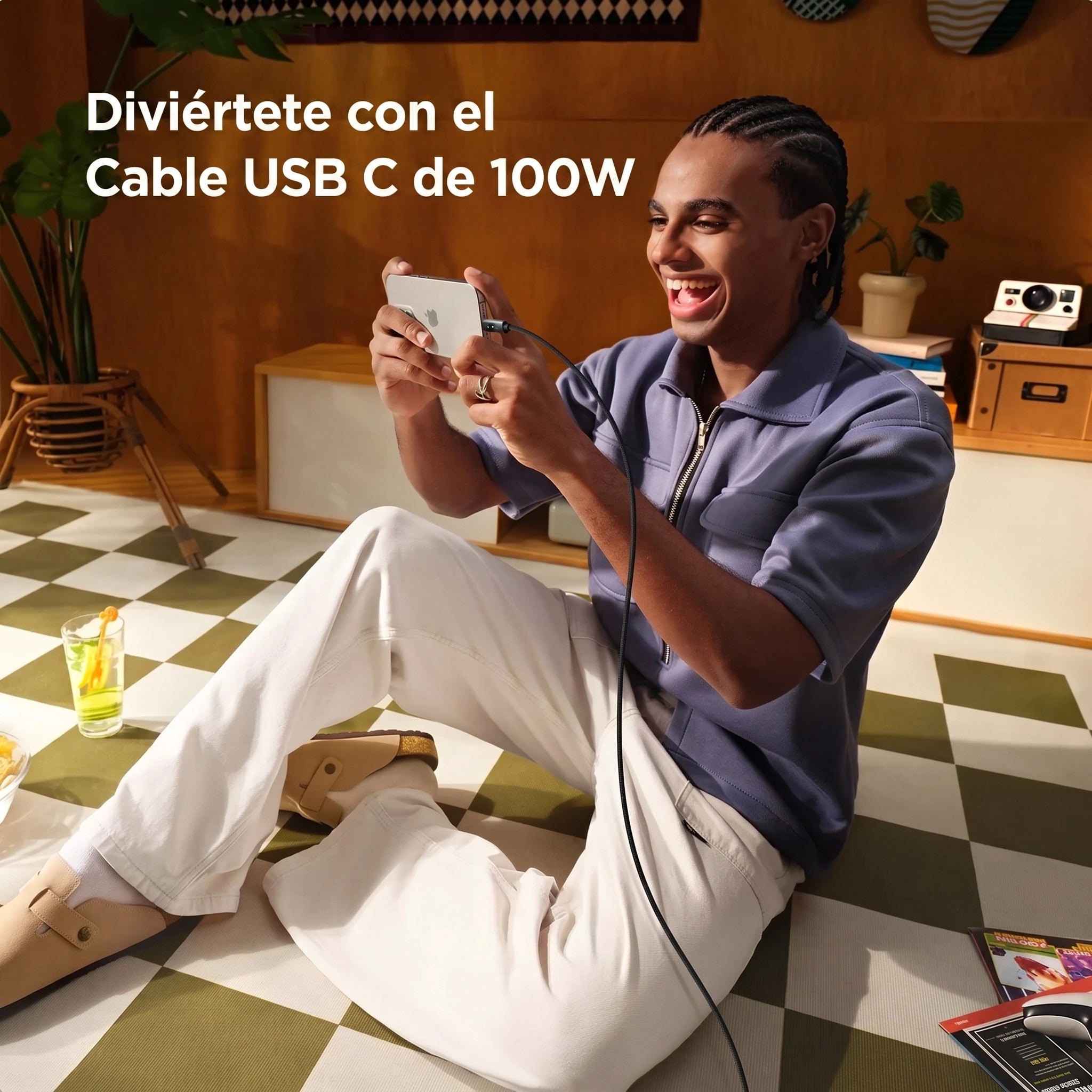 UGREEN L509 - cable USB-C a USB-C 3M 100W 5A