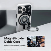 Aulumu G09 Ghost - soporte MagSafe 360° - Translucent Gray