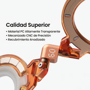 Aulumu G09 Ghost - soporte MagSafe 360° - Translucent White