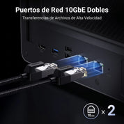 UGREEN NASync DXP6800 Pro - NAS 6 bahías 196TB 10GbE