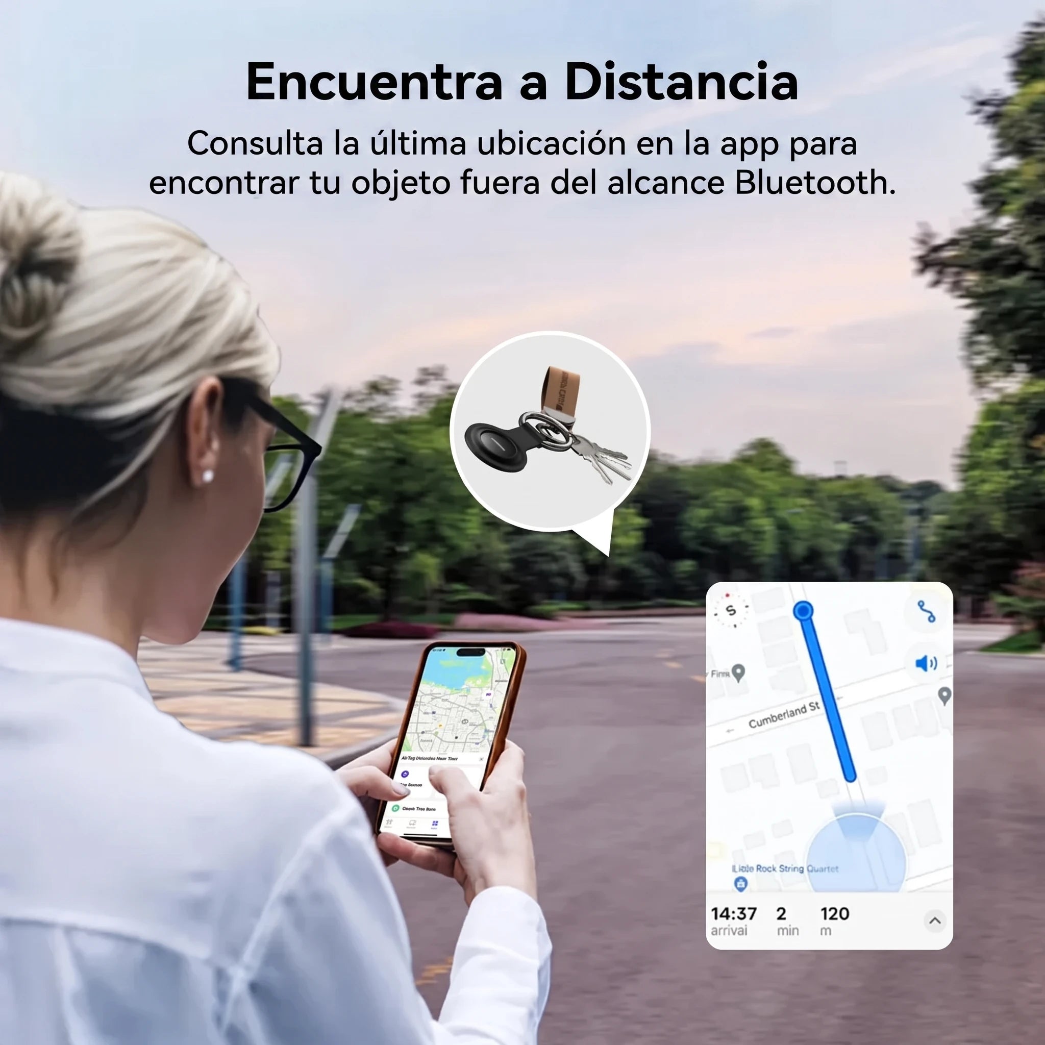 UGREEN Finder Mini 2 - localizador recargable Apple Find My