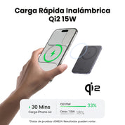 UGREEN MagFlow Air - power bank Qi2 5000mAh 20W 15W